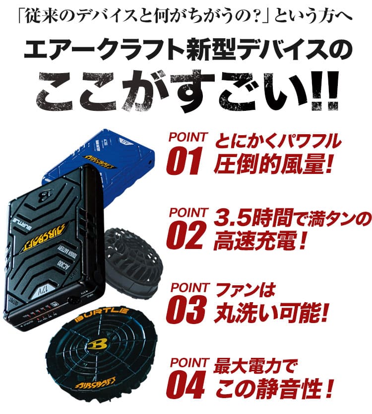 エアークラフト新型デバイスのここがすごい
