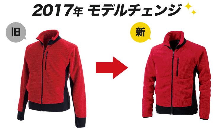 2017年モデルチェンジでリニューアル
