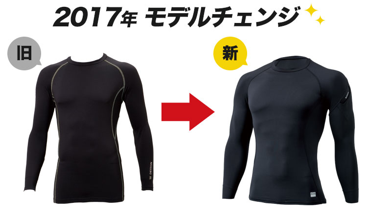 2017年モデルチェンジでリニューアル