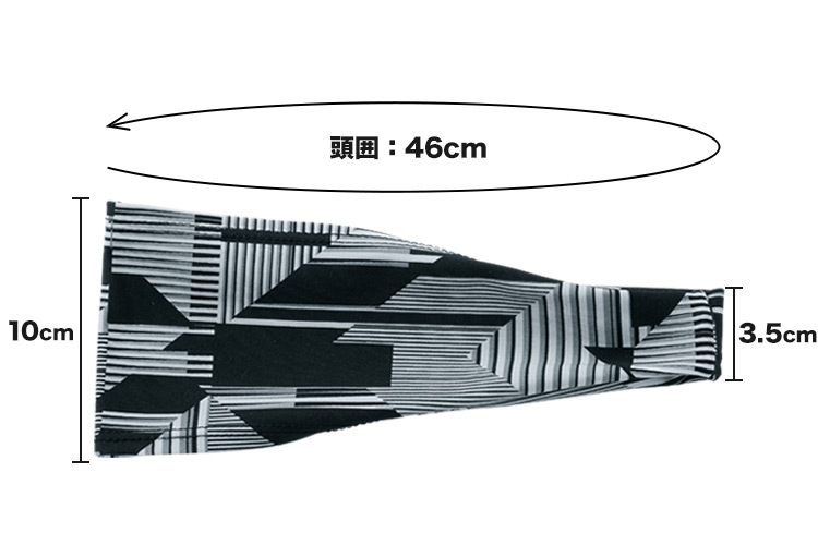 桑和 008543 ヘッドバンド