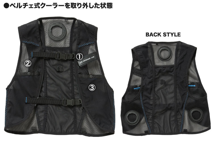 ペルチェ式ベスト デバイスセットKS2300