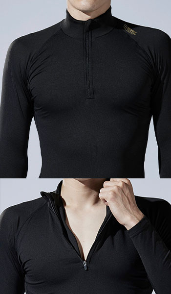BODY TOUGHNESS ハイネックシャツ jw247