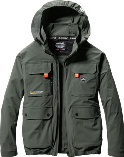 空調服セット　バートル　XXL S～XXL BURTLE バートル 空調作業服 作業着 ACフーディベスト