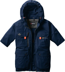バートル空調服フルセット　 XL 春夏用]バートル AC2036SET エアークラフトハイバックファン半袖