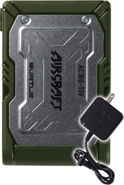 在庫限り】バートル AC360/AC371 エアークラフト専用19V