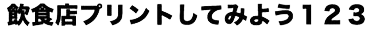 プリント書体P02