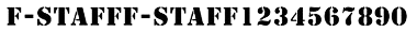 プリント書体P15