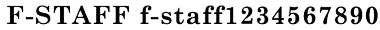 プリント書体P17