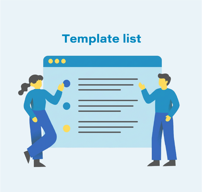 template list