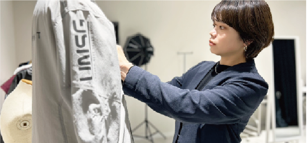 専属スタイリストによる商品提案