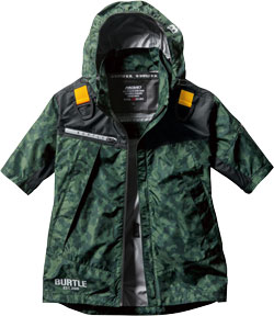 バートル　空調服　AC1196 XL 4つ穴加工品　半袖 バートルエアークラフト半袖AC1196ファンバッテリーセット