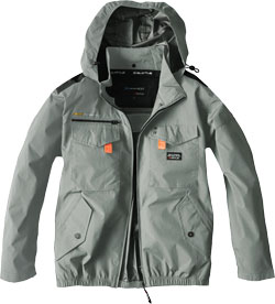 空調服　ハイバック　バートルエアークラフト 長袖 UN001 XL 1枚 春夏用]【当店限定】バートル UN001 エアークラフト ハイバック
