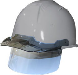 【新品】限定１点物！マジックレッド！システムヘルメット★予備シ『工房SSS』制作 帽体 ABS製/ひさし PC製]ヘルメット SS29FSV型TP式RA(B5