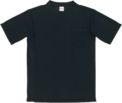 春夏用]吸汗速乾半袖Tシャツ[胸ポケット有り](01-47684) | 株式
