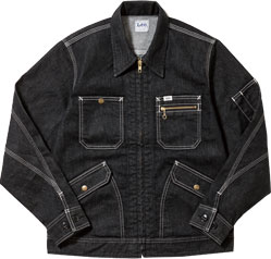 【関税込み】Dion Lee ブラック ジップアップジャケット Navy Blue Oasi Lino Shirt Jacket SS25 33964001 | Zegna ROW
