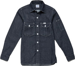 Lee レディース ワーク長袖シャツ 全2色 S M L XL (メーカー直販) LWS43001 Lee リーシャツ 長袖 lws43001 レディース ワークシャツ 作業服