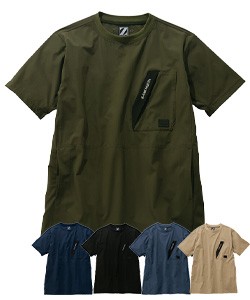 春夏用]Z-DRAGON ストレッチ半袖Tシャツ[男女兼用](01-75184