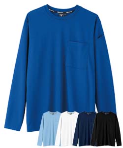 春夏用]JIS制電 長袖Tシャツ[男女兼用](02-6043) | 株式会社