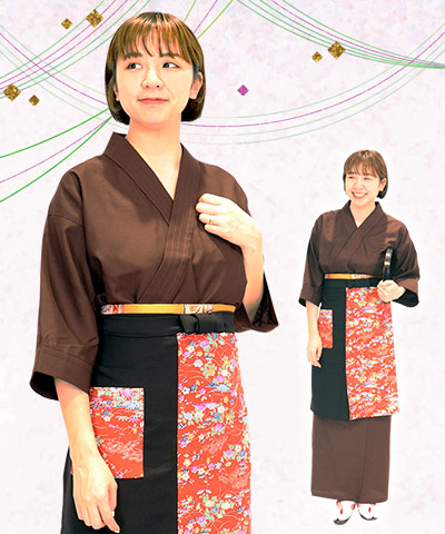 品とこなれ感のある茶色style