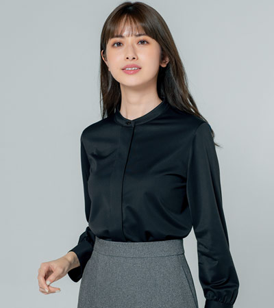 事務服かっこいいブラウス(22-yt1913)