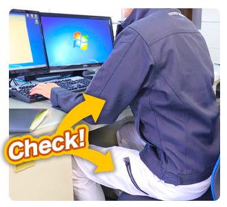 別注風の作業服イメージ2
